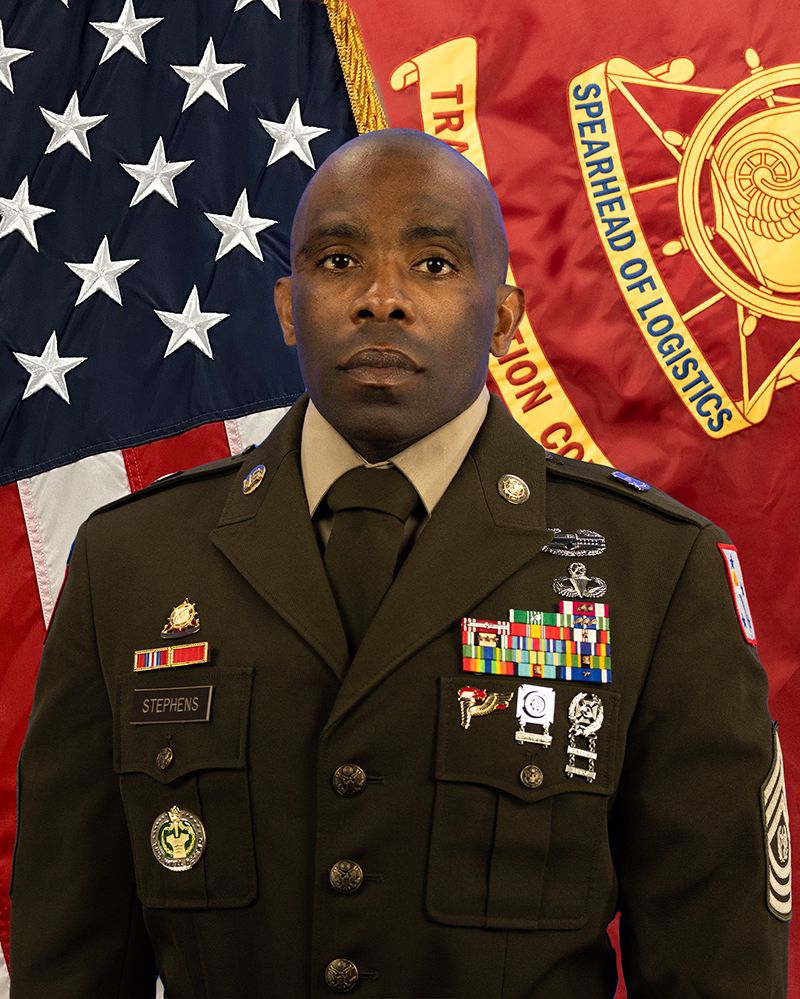 Command Sergeant Major for the Transportation Corps